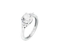 Morellato Anello Donna in Argento 925% riciclato con Zirconi, Collezione TESORI, Regalo Anniversario