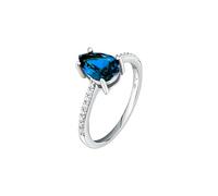 Morellato Anello Donna in Argento 925% Riciclato, Zirconi, collezione Tesori - SAIW204010