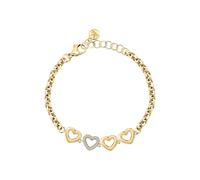 Bracciale MORELLATO donna Bagliori acciaio dorato / cuori SAVO26