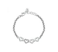Morellato Affascinante bracciale in acciaio con cuori Bagliori SAVO27