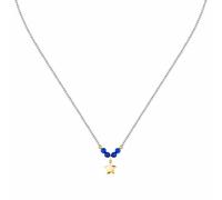 Morellato Beautiful bicolor Collana with blue agate Talismani SAIX22
