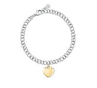 Morellato Bracciale Acciaio Bicolore Cuore Istanti Savz10 - Bracciale