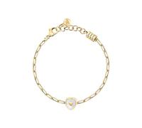 Morellato Bracciale Donna in Acciaio, Catena, Cuore, Collezione DROPS - SCZ1346