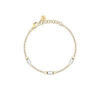 BRACCIALE COLORI ACCIAIO DORATO E PIETRE SILVER MORELLATO