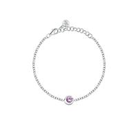 Morellato Bracciale Donna in Argento 925‰ riciclato con Pietra Colorata, Collezione TESORI ETERNI