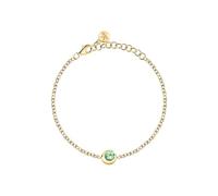 Morellato Bracciale Donna in Argento 925‰ riciclato con Pietra Verde, Collezione TESORI ETERNI - SAXN13