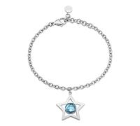 MORELLATO BRACCIALE DONNA ACCIAIO E CHARM STELLA CRISTALLO AZZURRO,COSMO SAKI08