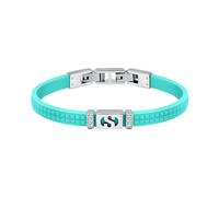 Morellato Bracciale Donna Capsule Collection in Acciaio, Silicone, Cristalli, Collezione SUPERGA