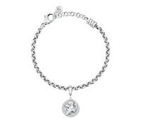 Morellato Bracciale Donna in Acciaio, Collezione DROPS, Charm, Cupido - SCZ1436