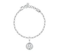 Morellato Bracciale Donna in Acciaio, Collezione DROPS, Charm, Teschio - SCZ1440