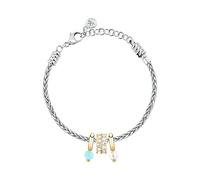 Morellato Bracciale Donna in Acciaio, Collezione DROPS, Perle, Cristalli - SCZ1397