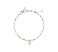 MORELLATO Bracciale Donna in Acciaio con Cuore, Collezione TALISMANI Emily in Paris, Regalo Amica