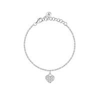 Morellato Bracciale Donna in Acciaio, Cristalli, Collezione Istanti, Cuore - SAVZ20
