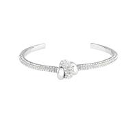 Morellato Bracciale Donna in Acciaio, Cristalli, Collezione LEGAME, Bangle, Nodo - SAZO08