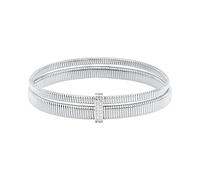Morellato Bracciale Donna in Acciaio, Cristalli, Collezione ONDA, Bangle