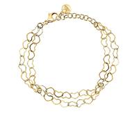 Morellato Bracciale Doppio Cuore Oro Intrecci Sazc19 - Bracciale
