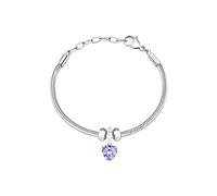 MORELLATO Bracciale in Acciaio da Donna, Cuore, Collezione DROPS - SCZ1345, Acciaio