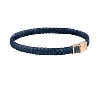 Morellato Bracciale Pelle Blu Intrecciata Moody - Bracciale
