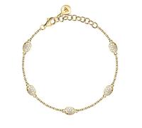 Morellato Bracciale Placcato Oro Con Pavé Di Zirconi Cubici Trasparenti Sazb08 - Bracciale