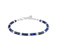 BRACCIALE ACCIAIO LAPISLAZZULI UOMO MORELLATO