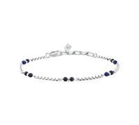 Morellato Bracciale Uomo in Acciaio, Pietre Naturali, Collezione TERRA, Lapislazzuli - S1755