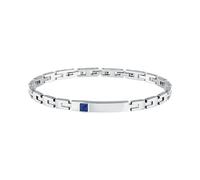 Morellato Bracciale Uomo in Acciaio, Zircone Blu, Collezione Urban - SABH42