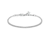 Bracciale Morellato Tennis SATT15 Bracelet Argento Uomo Zirconi bianchi 18+3,5cm