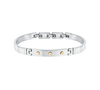 Bracciale Uomo Morellato Urban SABH17 Semirigido Acciaio Regolabile Argento Oro