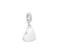 Morellato Charm Donna in Acciaio, Cristalli, Collezione DROPS, Cuore, Idee Regalo - SCZ1406