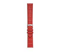 Morellato Bracciale Juke in pelle con stampa alligatoria in 9 colori assortiti, rosso, 14, cinturino, Rosso, 14, Cinghia