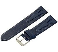 Morellato cinturino in pelle uomo Run blu 22 mm A01U3971713062CR22