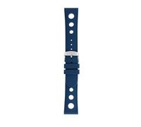 Morellato Cinturino per Orologi in Silicone per Uomo e Donna, Blu, con Fibbia, Modello Bracciano, Collezione Technorubber