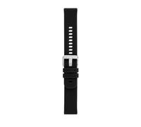 Morellato Cinturino per Smartwatch da Uomo in Silicone, Nero, con Fibbia, Modello Byte