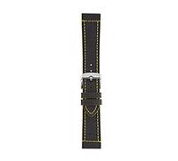 Morellato Cinturino unisex, Collezione SPORT, mod. Tricking, in vera pelle effetto gomma - stampa alligatore - A01X4910B44