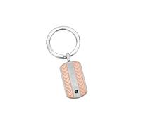 Portachiavi MORELLATO uomo Keyring Classic acciaio / oro rosa SU3099