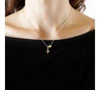 MORELLATO COLLANA DONNA GIOIELLO SOLO MIA ARGENTO 925,QUADRIFOGLIO E STELLA ORO