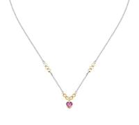 MORELLATO Collana Donna in Acciaio con Cuore, Regalo Amica, Collezione TALISMANI Emily in Paris