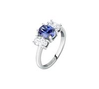 Anello MORELLATO donna Colori acciaio / cristalli blu SAVY21