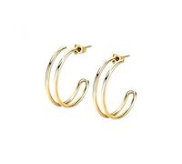 Orecchini MORELLATO donna Creole acciaio dorato SAVN07