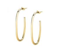 Morellato Eleganti orecchini placcati oro Creole SAVN04