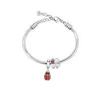 MORELLATO Drops Bracciali Donna in Acciaio, zirconi, smalto, IP oro giallo - SCZ1280