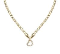 Collana MORELLATO donna Incontri acciaio dorato / cuore SAUQ04