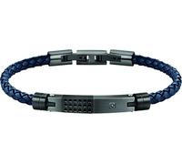 Morellato Men´s blue leather Bracciale Moody SQH21
