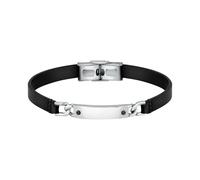Morellato Bracciale in pelle con decorazione in acciaio Moody SQH44