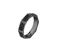 Morellato Motown anello Uomo in Acciaio inossidabile, pietre preziose, ip nero - SALS84023