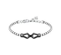 Morellato Motown - Bracciale Uomo Silver e Nero (SALS91)