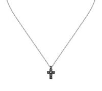 MORELLATO Motown collana Uomo in Acciaio inossidabile, pietre preziose, ip nero - SALS75