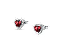 Morellato Orecchini Bottone Argento Cuori Tesori Saiw135 - Orecchini