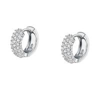 Morellato Orecchini Cerchio Argento Con Zirconi Tesori Saiw144 - Orecchini