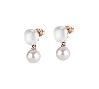 Morellato Orecchini da donna, Collezione Gemma Perla, in Argento 925, Perle Coltivate - SATC07